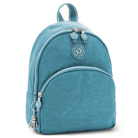 Kipling Paola Small Rugzak Turquoise | BE 1599AH